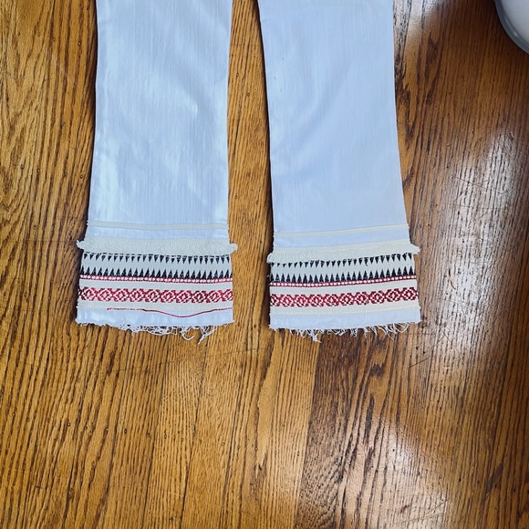 MCGUIRE Ambrosio Majorette Kick Flare Cropped Jean - Picture 6 of 8